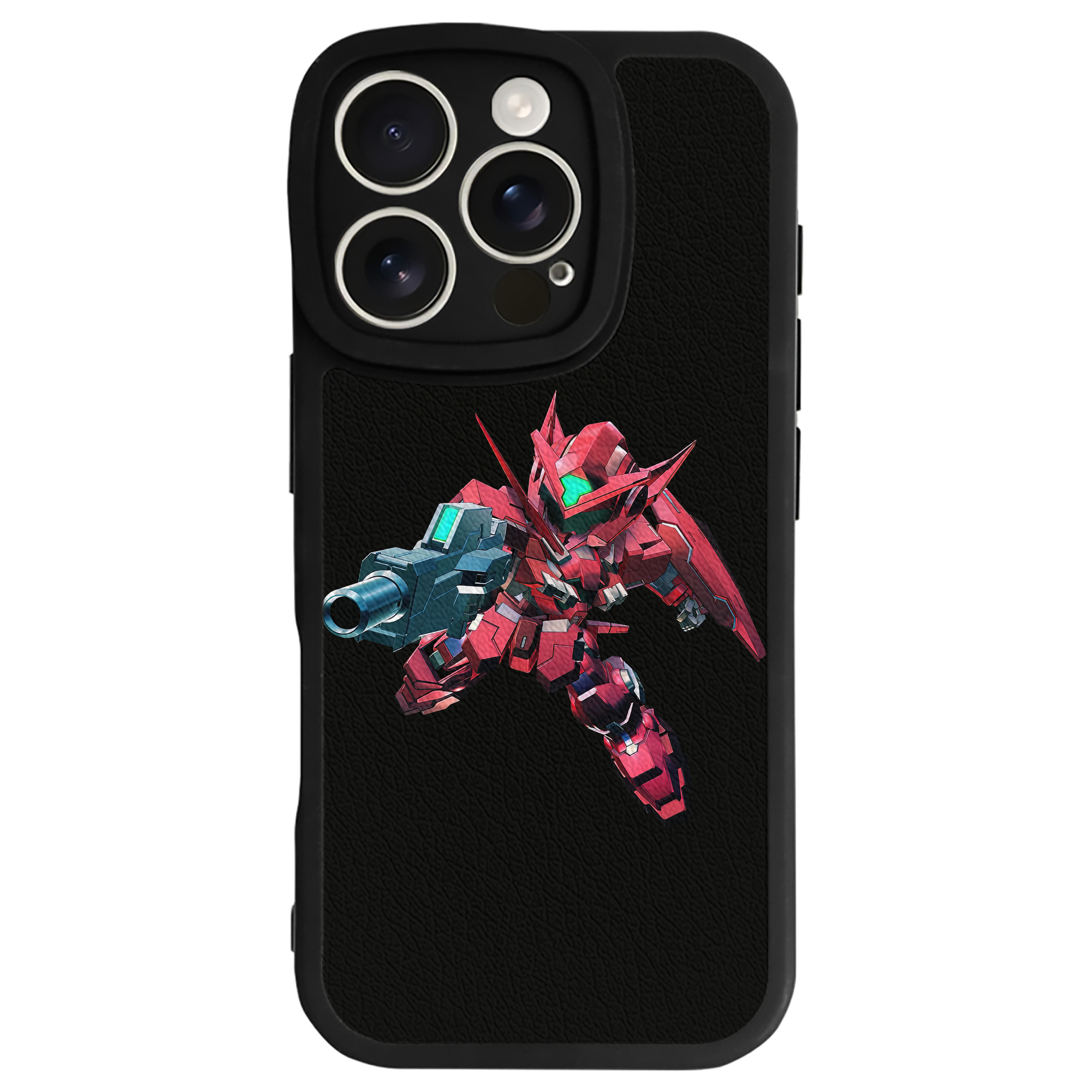 （画像用） 機動戦士ガンダム Mobile Suit Gundam 【iPhone 16シリーズ対応】シリコンスマホケース（レザー調） 材質：シリコン